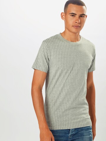 Mister Tee - Camiseta en gris: frente