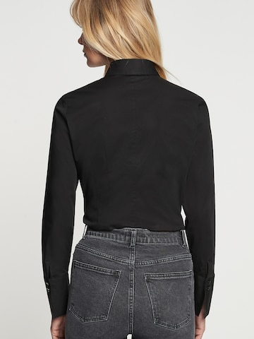 SEIDENSTICKER Blouse in Black: back