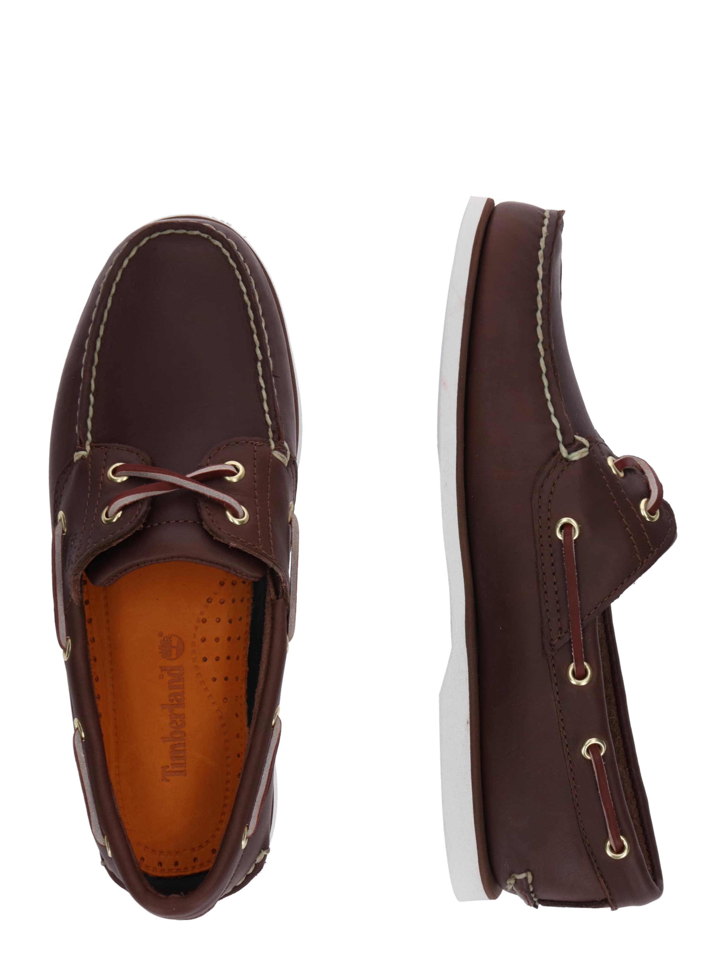 TIMBERLAND Mokasyny 'Classic' w kolorze brązowy: bok