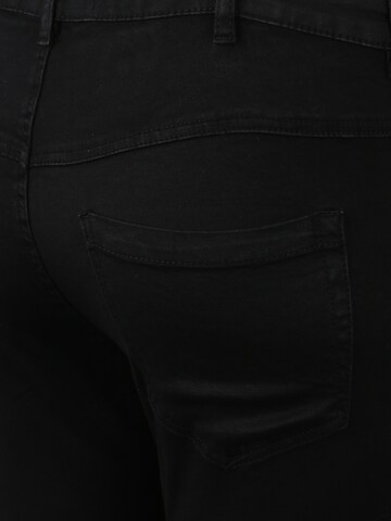 Zizzi Slimfit Jeansy 'Jeans, long, AMY, super slim' w kolorze czarny