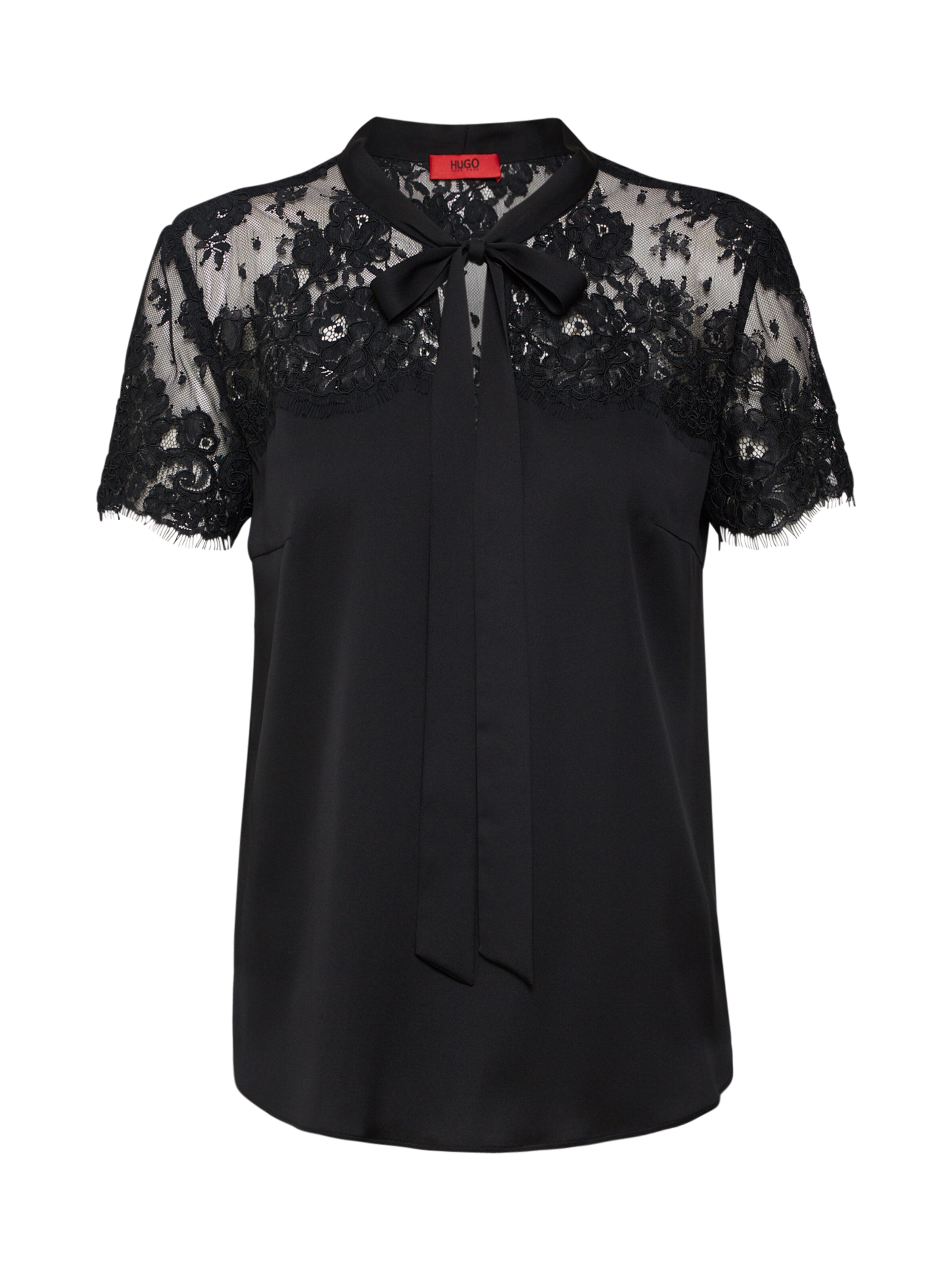 HUGO - Blouse 'Celaci-1' in de kleur Zwart