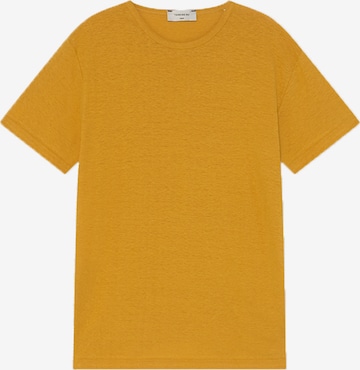Thinking MU Shirt ' Hemp ' in Yellow: front