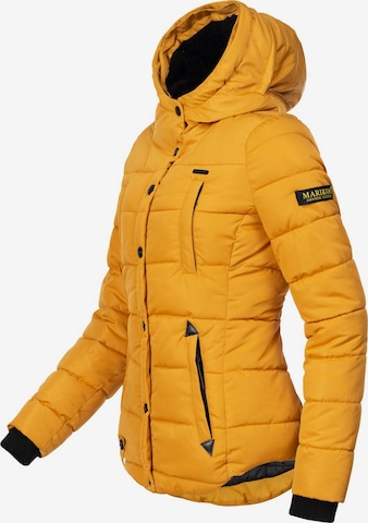 MARIKOO Winter jacket 'Lotusblüte' in Yellow