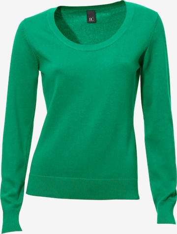 heine Пуловер в зелено: отпред