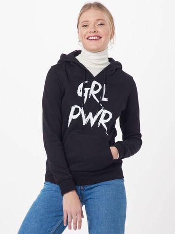 Merchcode Sweatshirt in Schwarz: predná strana