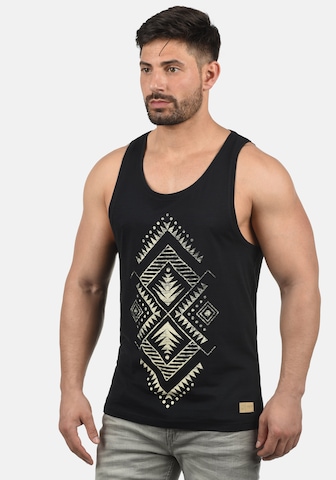 !Solid Tanktop 'Isaak' in Schwarz: predná strana