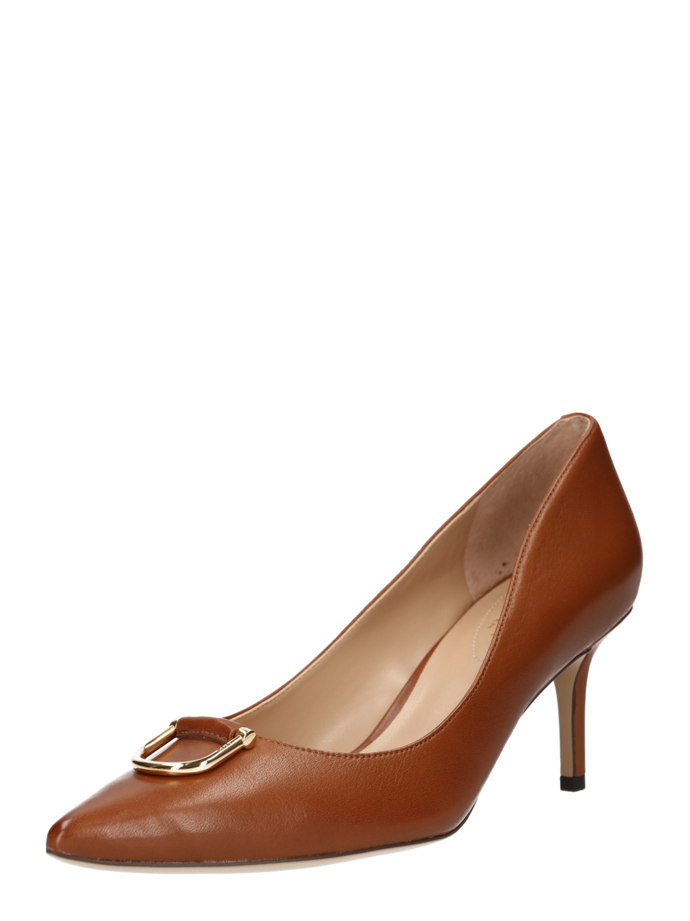 Lauren Ralph Lauren - Pumps 'LONDON-PUMPS' in de kleur Donkerbruin