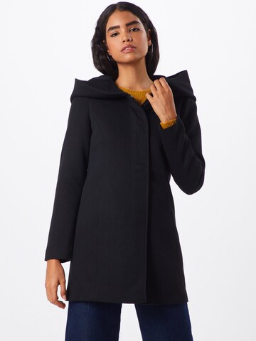 VERO MODA Between-Seasons Coat in Black: front