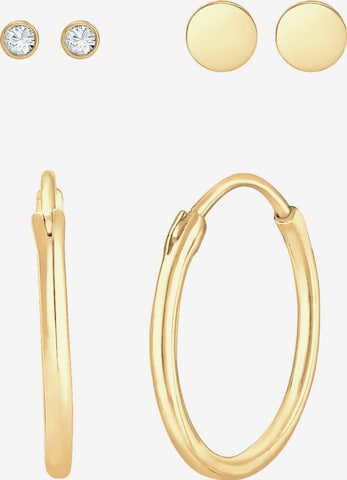 ELLI Earrings in Gold: front