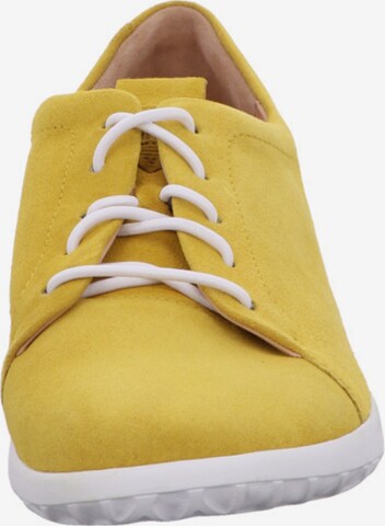 Ganter Lace-Up Shoes in Yellow