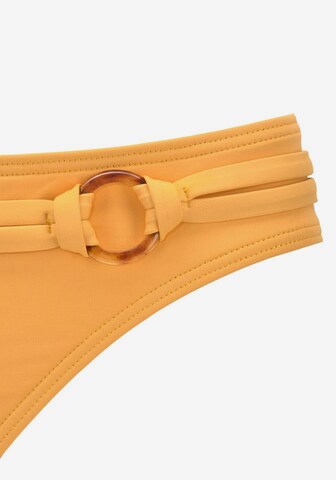 Pantaloncini per bikini di s.Oliver in giallo