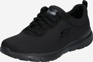 SKECHERS Sneakers laag 'Flex Appeal 3.0' in Zwart: voorkant