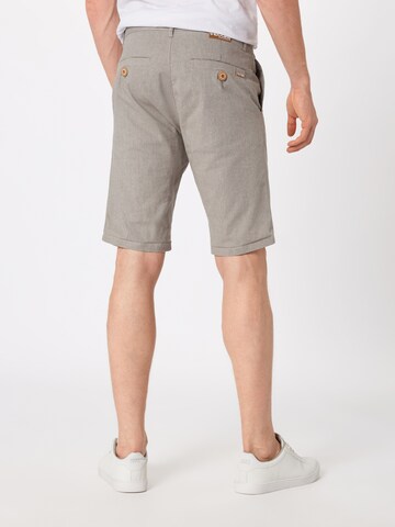 Iriedaily Regular Chino Pants 'Golfer Chambray' in Grey