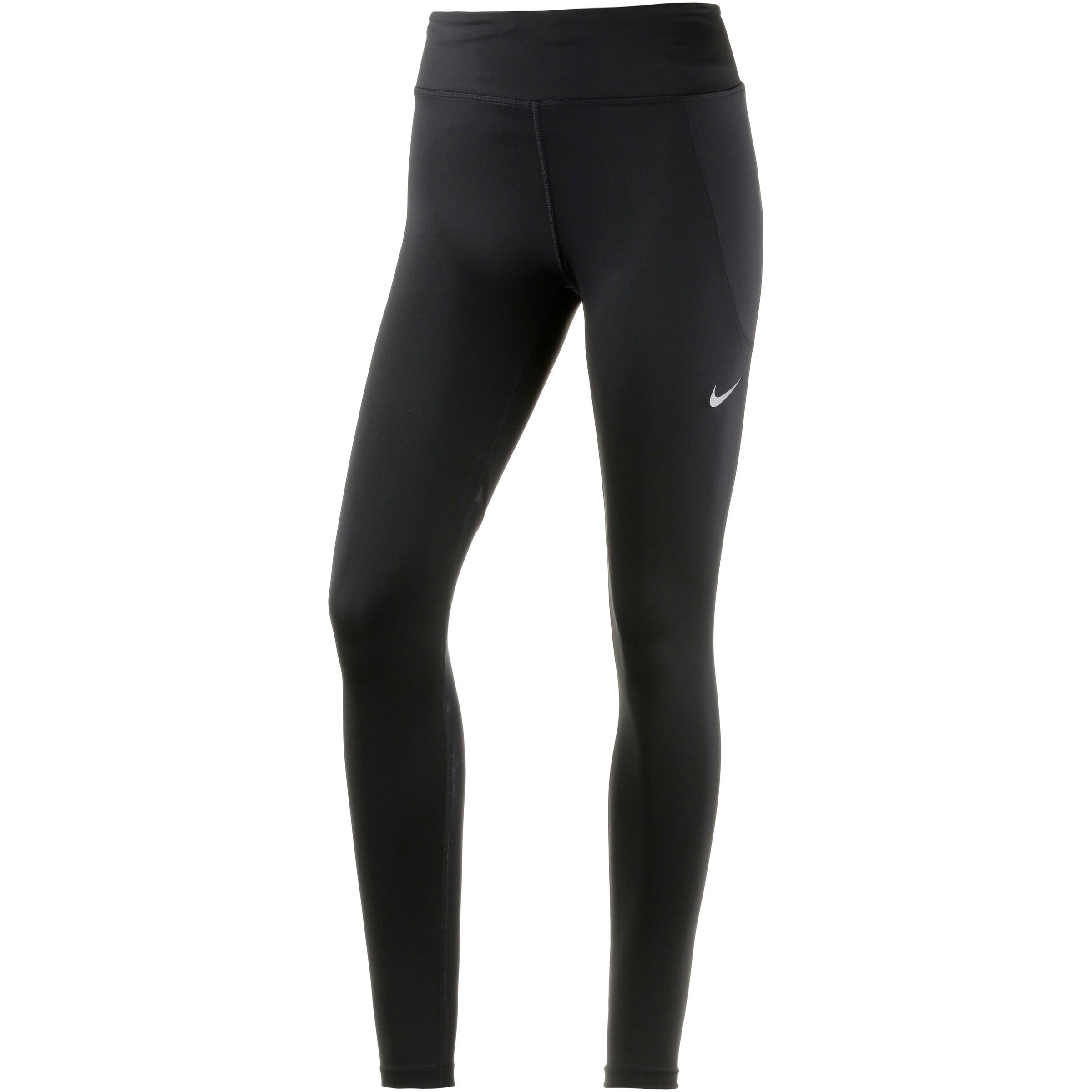 NIKE - Lauftights 'Fast' in schwarz