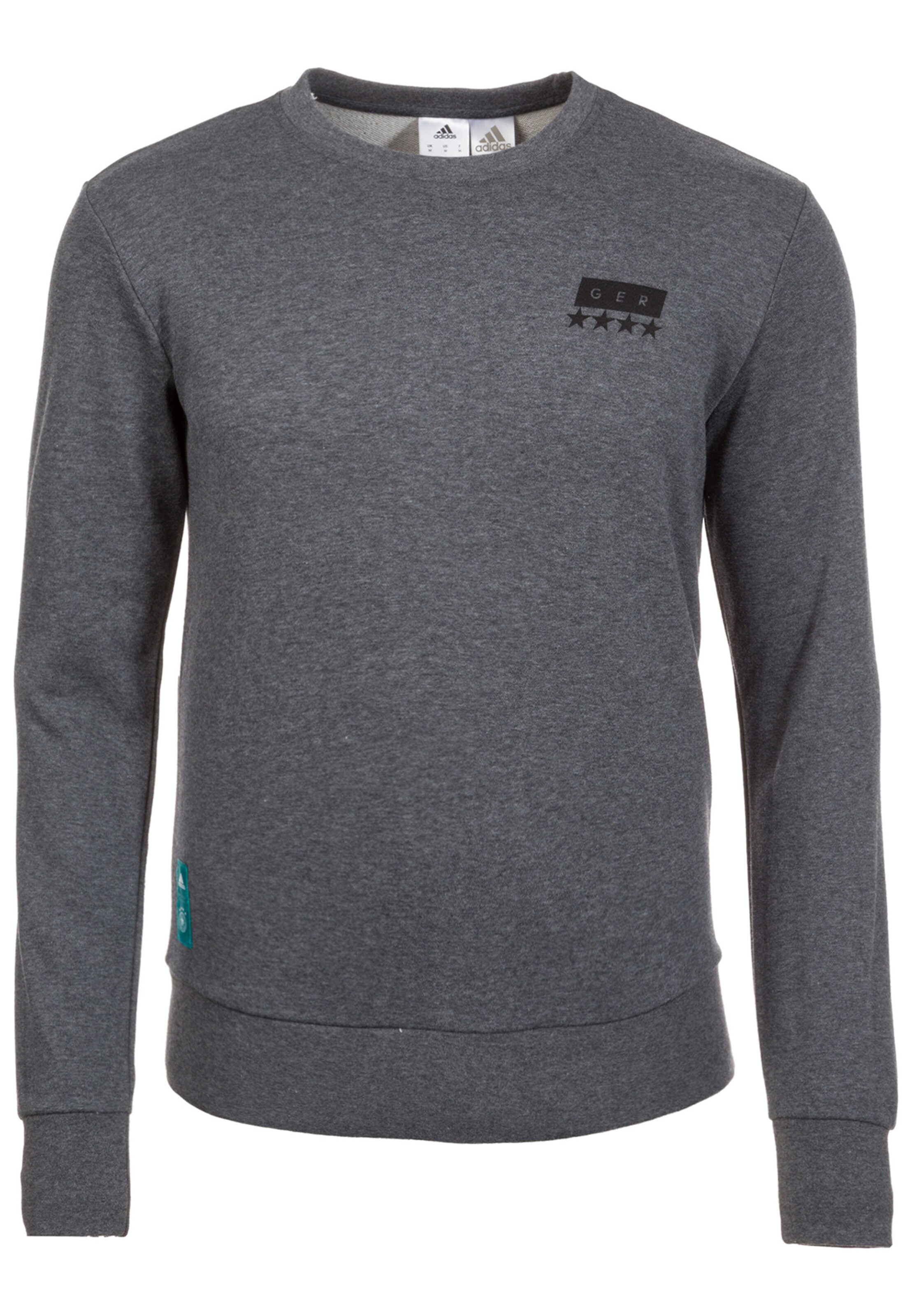 ADIDAS PERFORMANCE - Sportsweatshirt 'DFB Street Graphic Crew Sweatshirt WM 2018' in de kleur Grijs