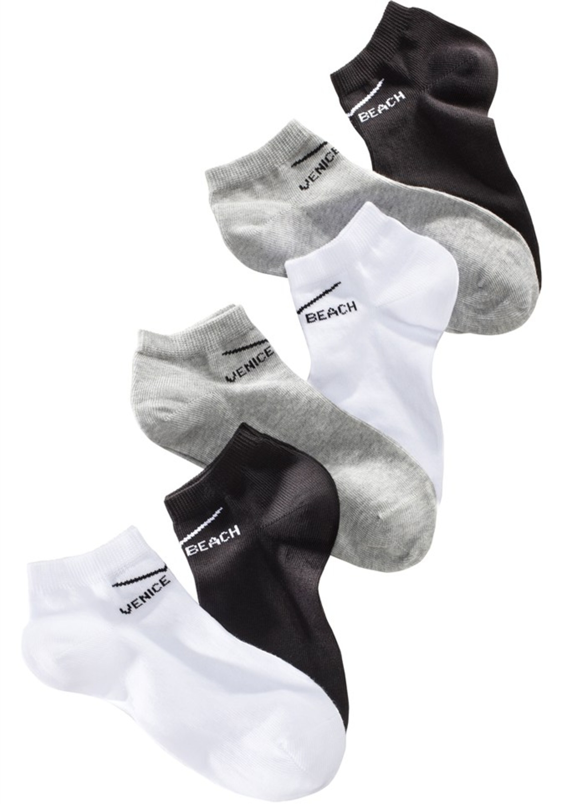 VENICE BEACH Ankle socks in Mixed colours: front