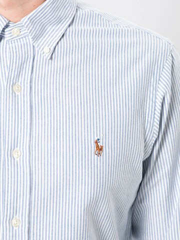 Slim fit Camicia di Polo Ralph Lauren in blu