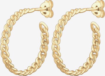 ELLI Earrings 'Creole' in Gold: front