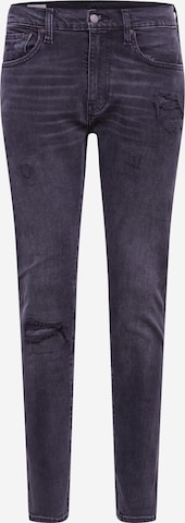 LEVI'S ® Tapered Jeans '512™' in Zwart: voorkant