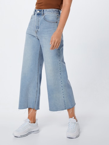 zils Dr. Denim Platas staras Džinsi 'Aiko': no priekšpuses
