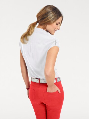 heine Bluse in Weiß