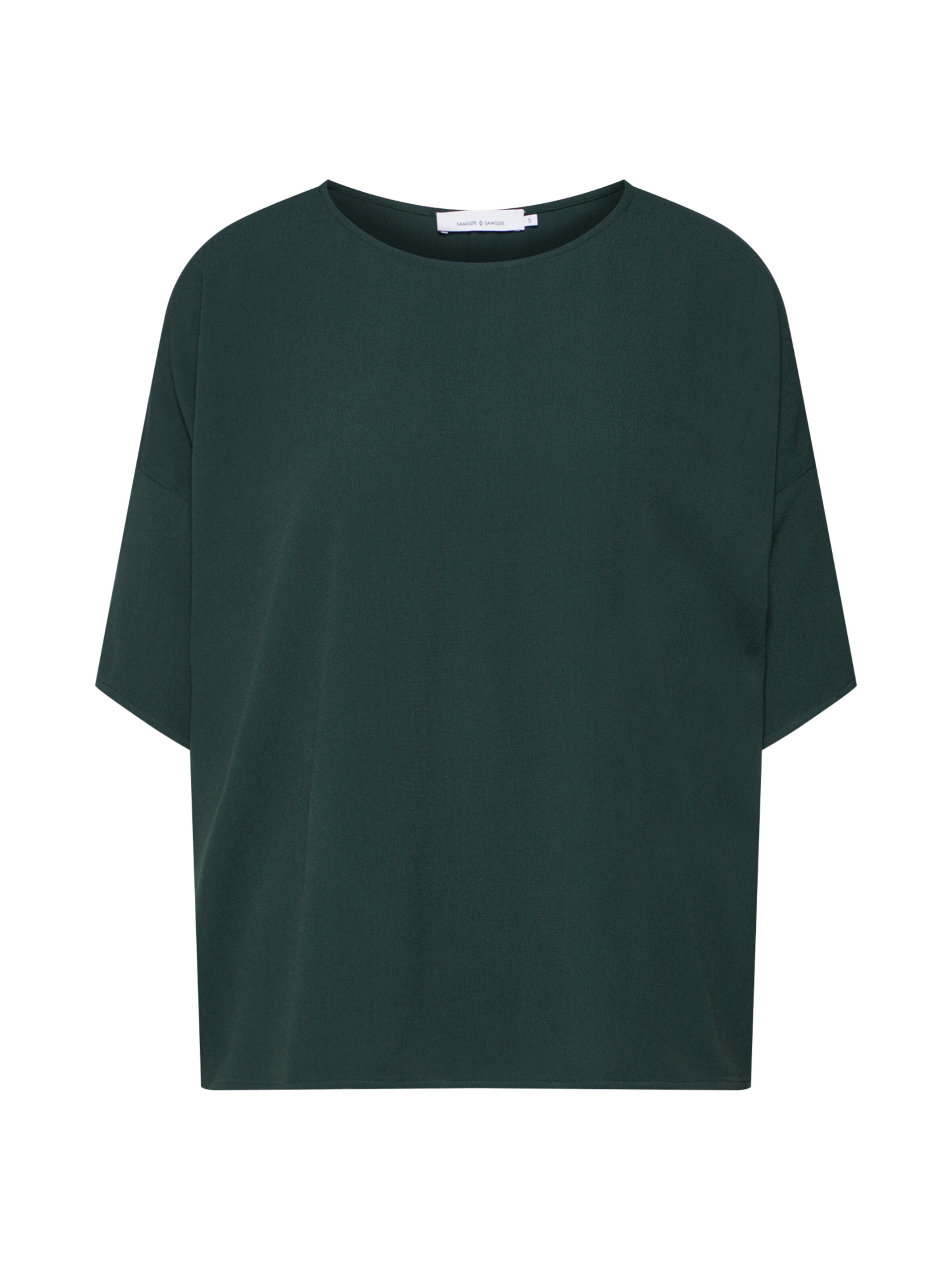 Samsoe & Samsoe - Blouse 'MAINS' in de kleur Groen