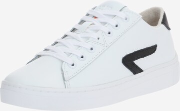 HUB Platform trainers in White: front