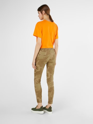 Coupe slim Pantalon Urban Classics en beige : derrière