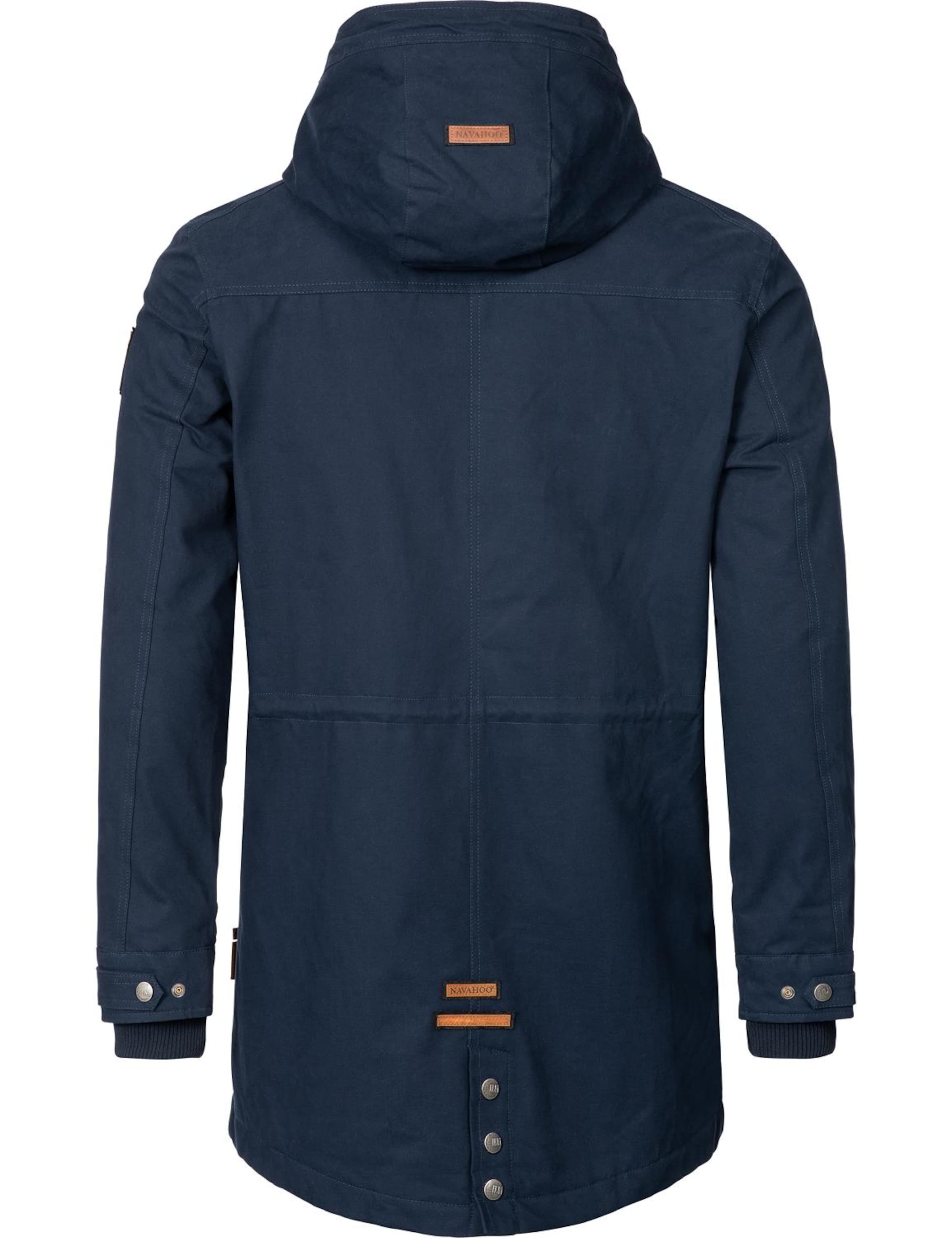 Parka invernale 'Manaka' di NAVAHOO in blu