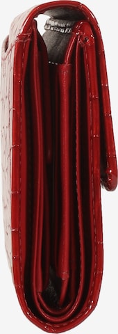 Portamonete 'Verona' di Braun Büffel in rosso