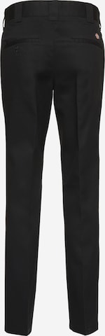 DICKIES Slimfit Work Pant '872 Slim Fit' in Schwarz: zadná strana