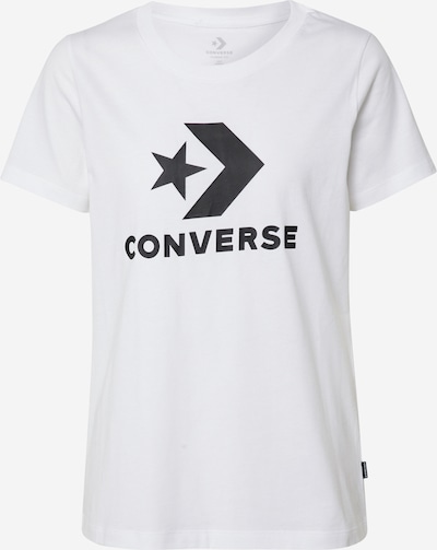 fekete / fehér CONVERSE Póló 'Star Chevron', Termék nézet