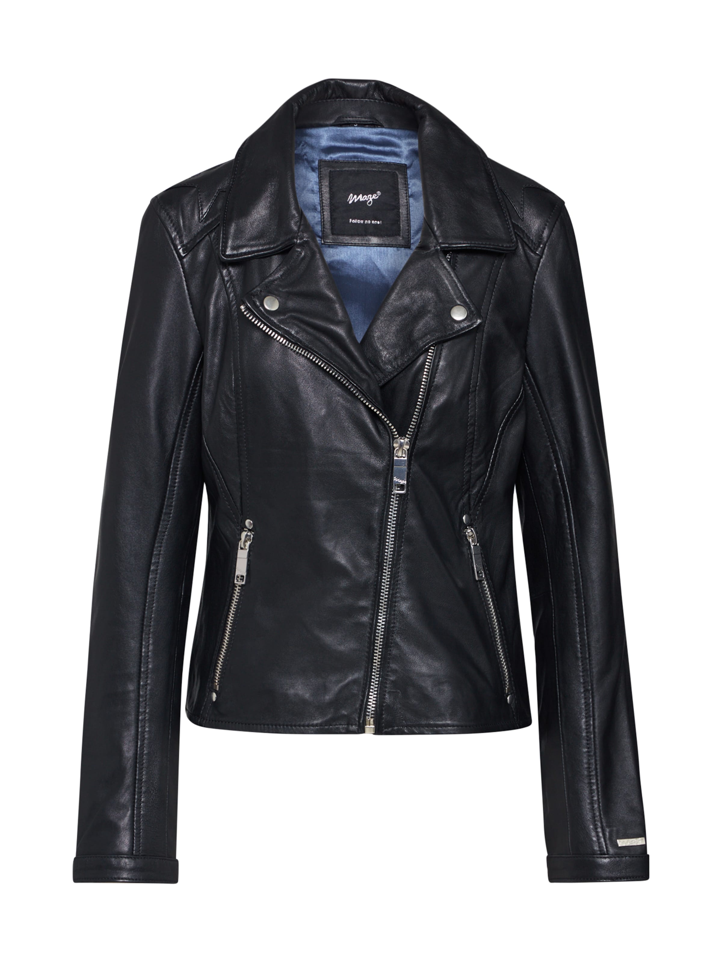 Maze Prechodná bunda 'Indiana' - Čierna: predná strana