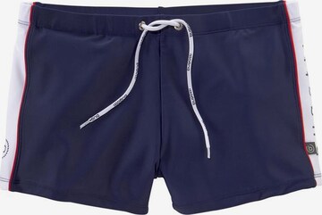 bugatti Swim Trunks 'Connor' in Blue: front