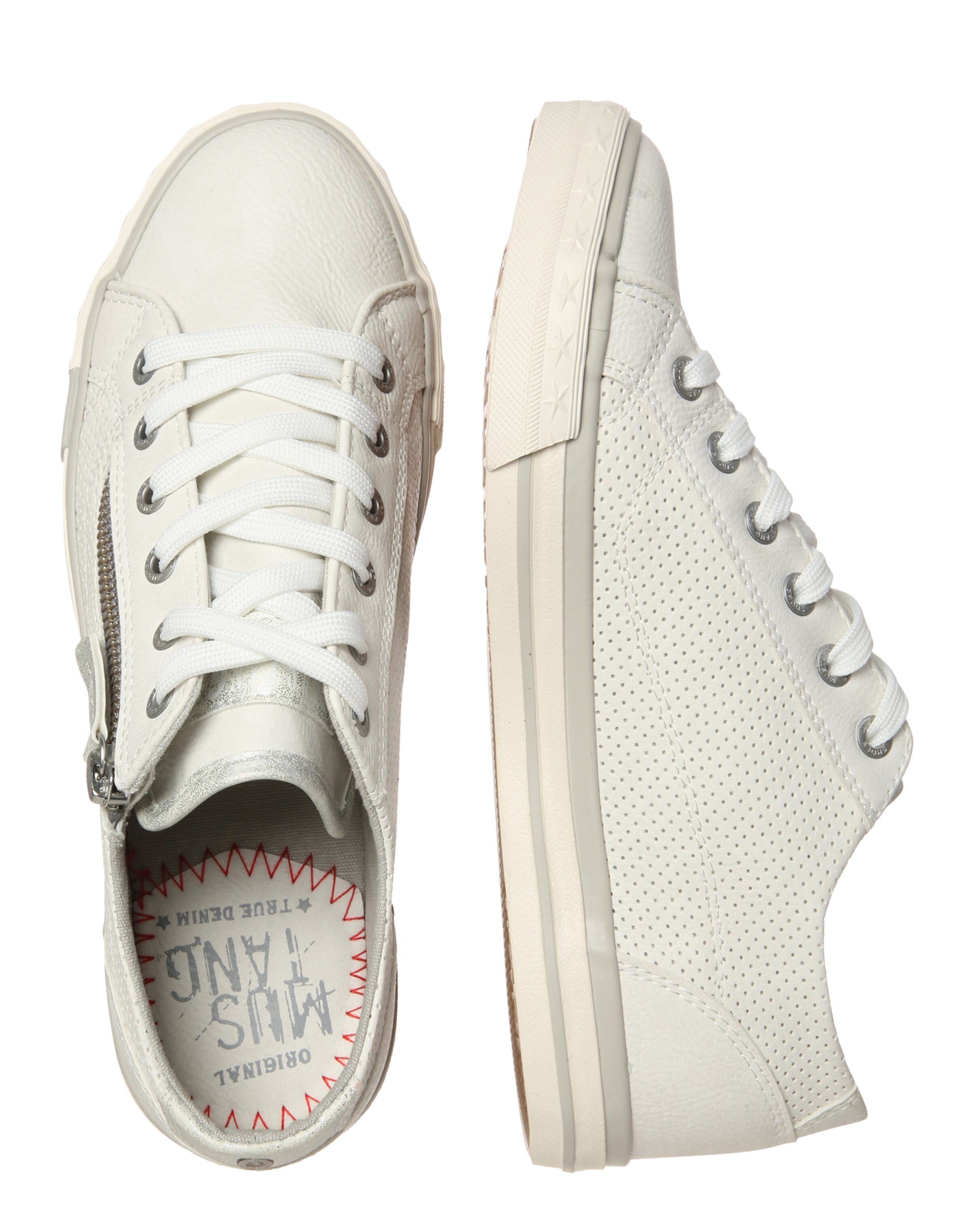 MUSTANG Sneaker in Weiß: Seite