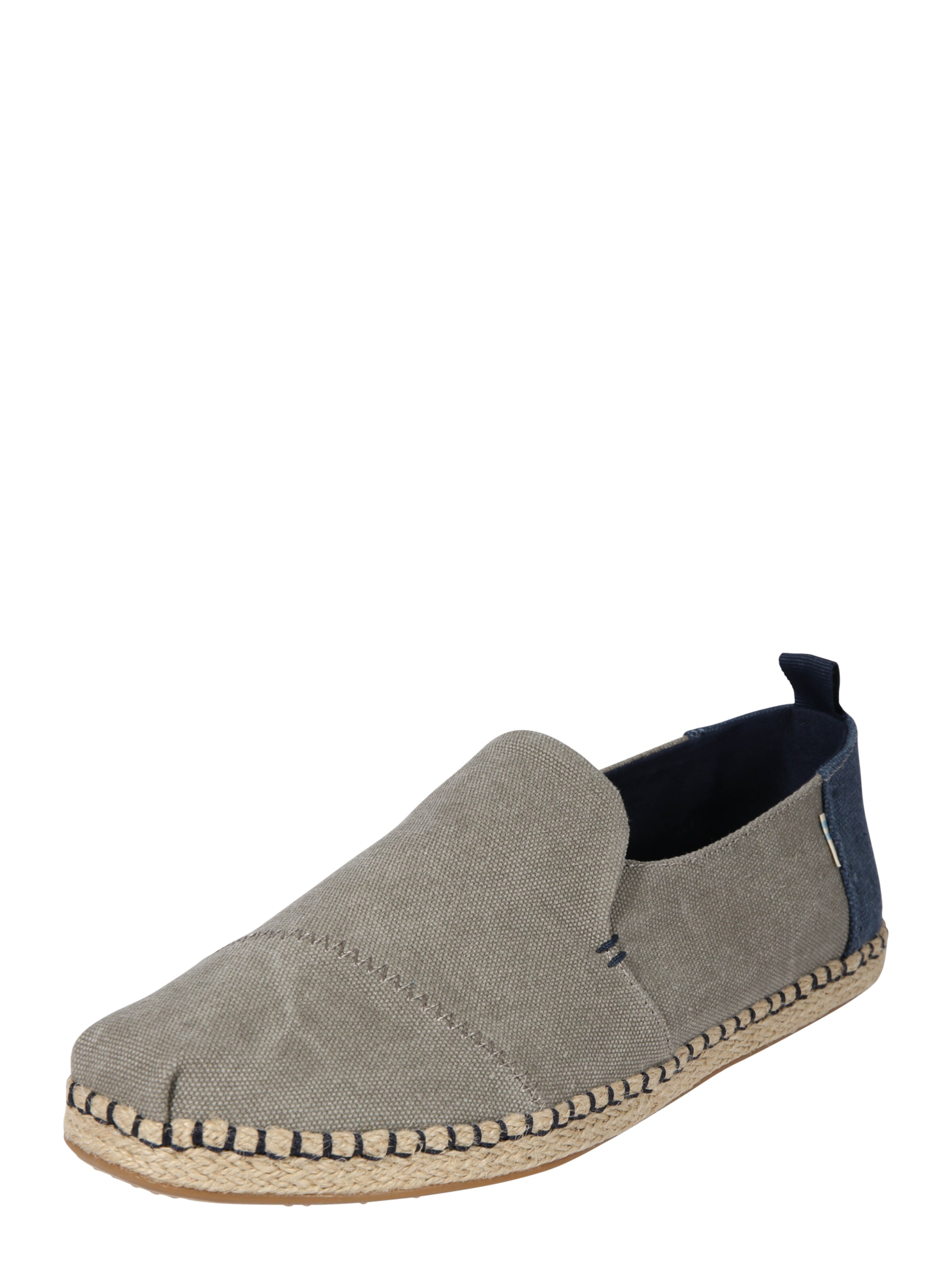 TOMS - Espadrilles 'DECONSTRUCTED ALPARGATA' in de kleur Grijs