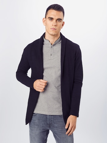 Key Largo Regular Fit Sweatshirt 'MSW HENDRICKS' i sort: forside