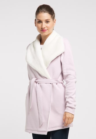 Veste de survêtement MYMO en rose : devant