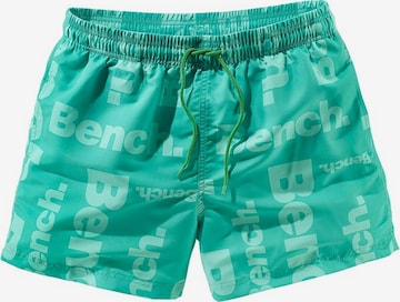 BENCH Board Shorts in Green: front