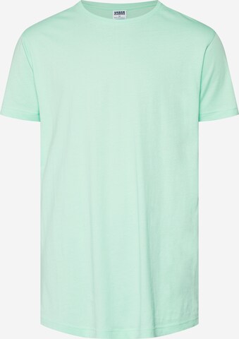 T-Shirt Urban Classics en vert : devant