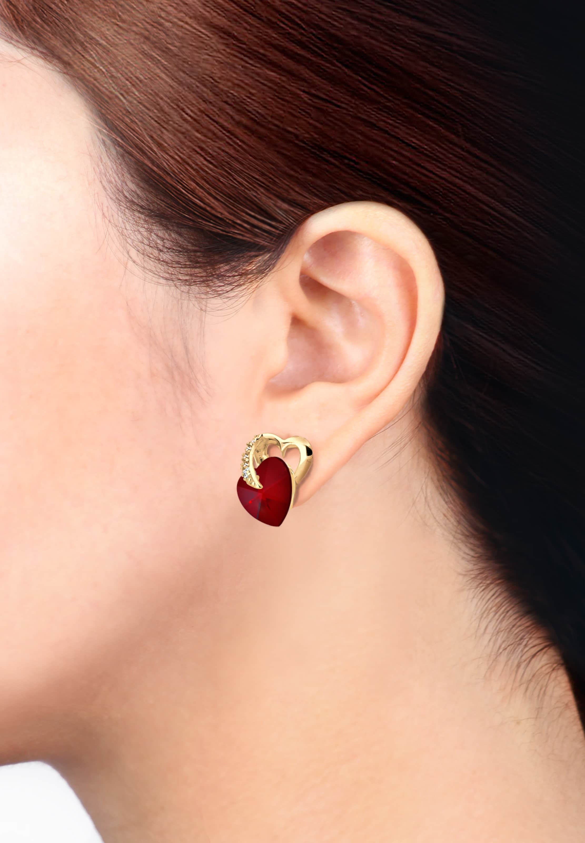 ELLI Earrings in Gold: front