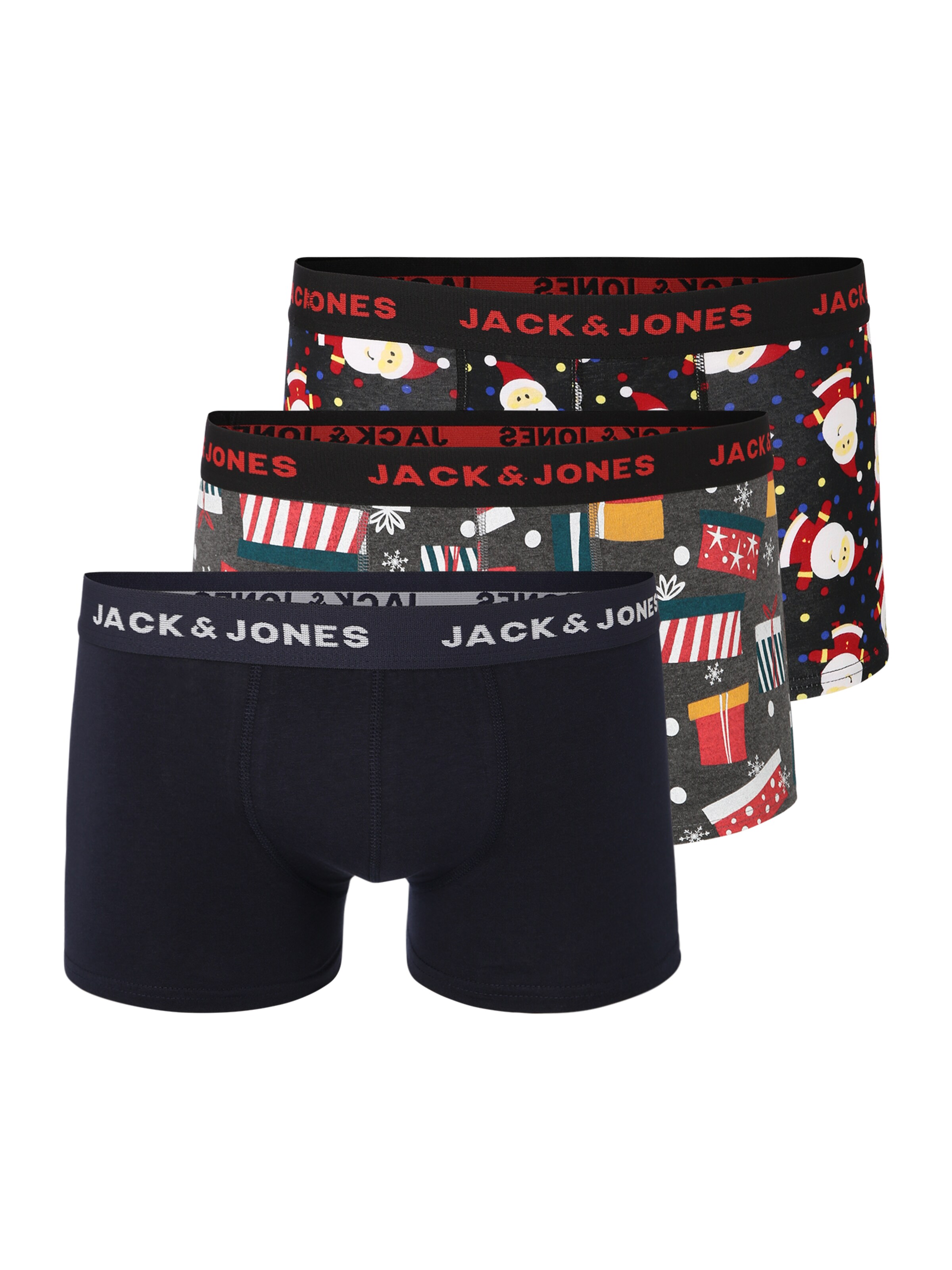 JACK & JONES - Boxershorts 'CCLAUS' in de kleur Gemengde kleuren