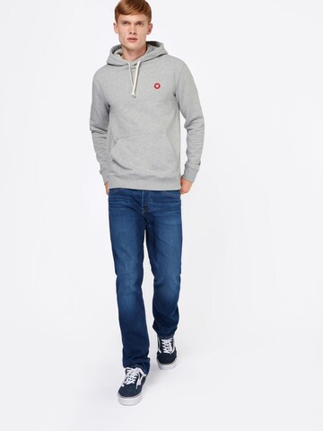 WOOD WOOD Sweatshirt 'Ian' in Grijs