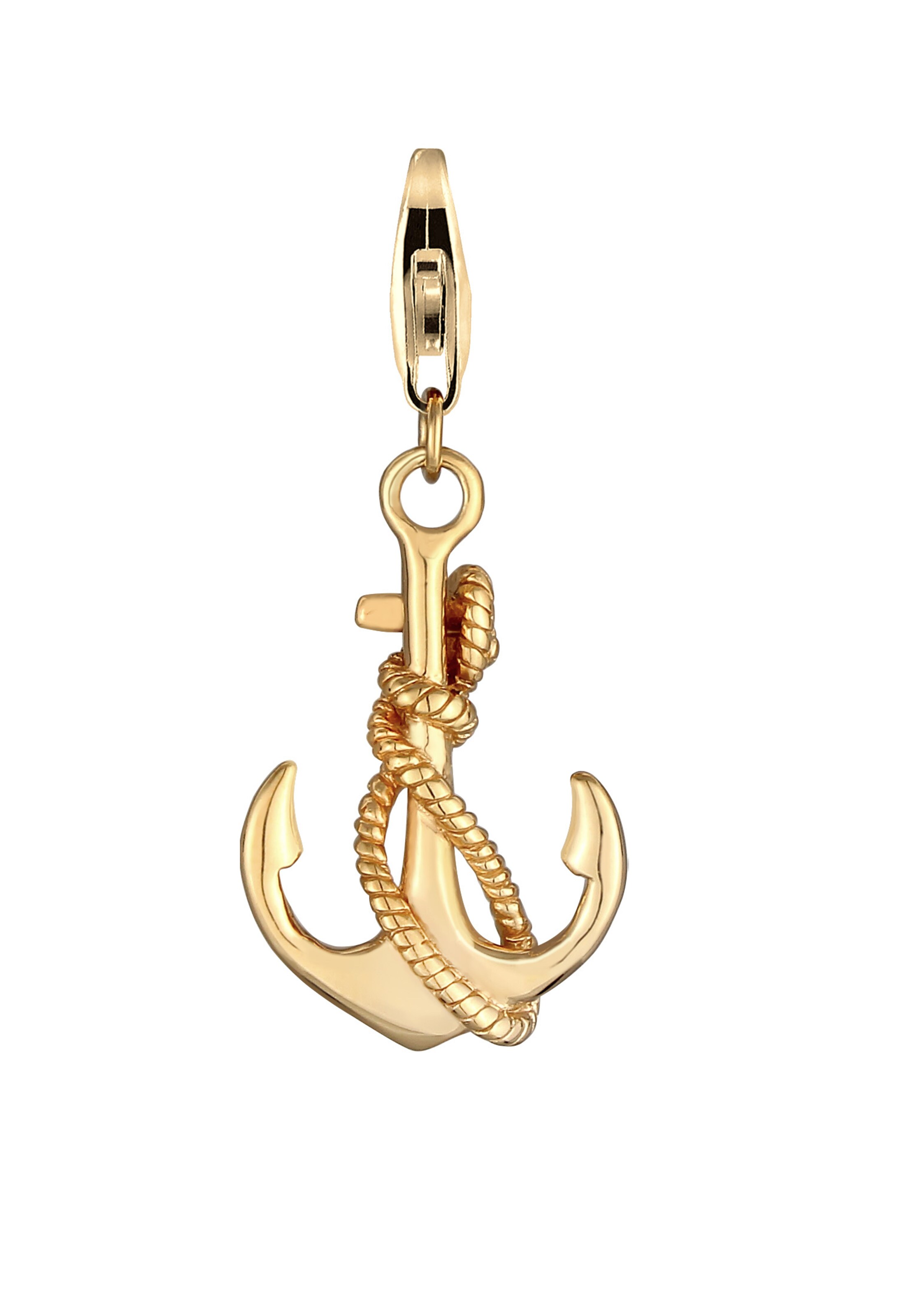 Nenalina Charm Anker in Gold: Vorderseite