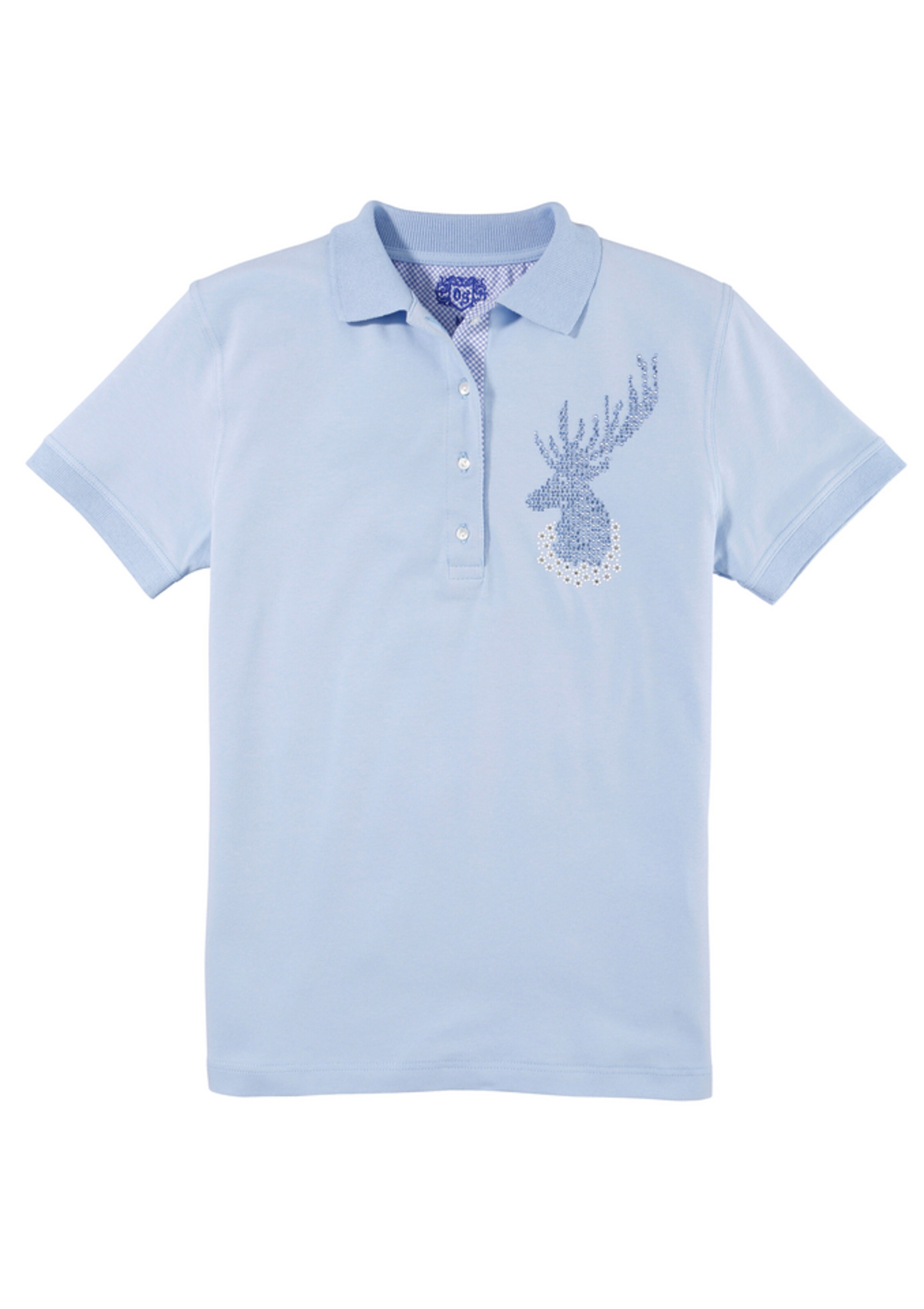 OS-TRACHTEN - Shirt in hellblau