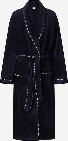 CALIDA Short Bathrobe in Blue: front