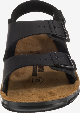 BIRKENSTOCK Sandalen 'Kano' in Zwart