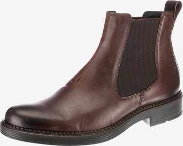 ECCO Chelsea boots 'Newcastle' in Bruin: voorkant