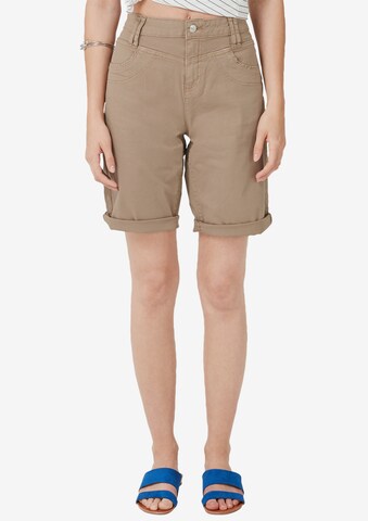 s.Oliver Regular Shorts in Beige: predná strana