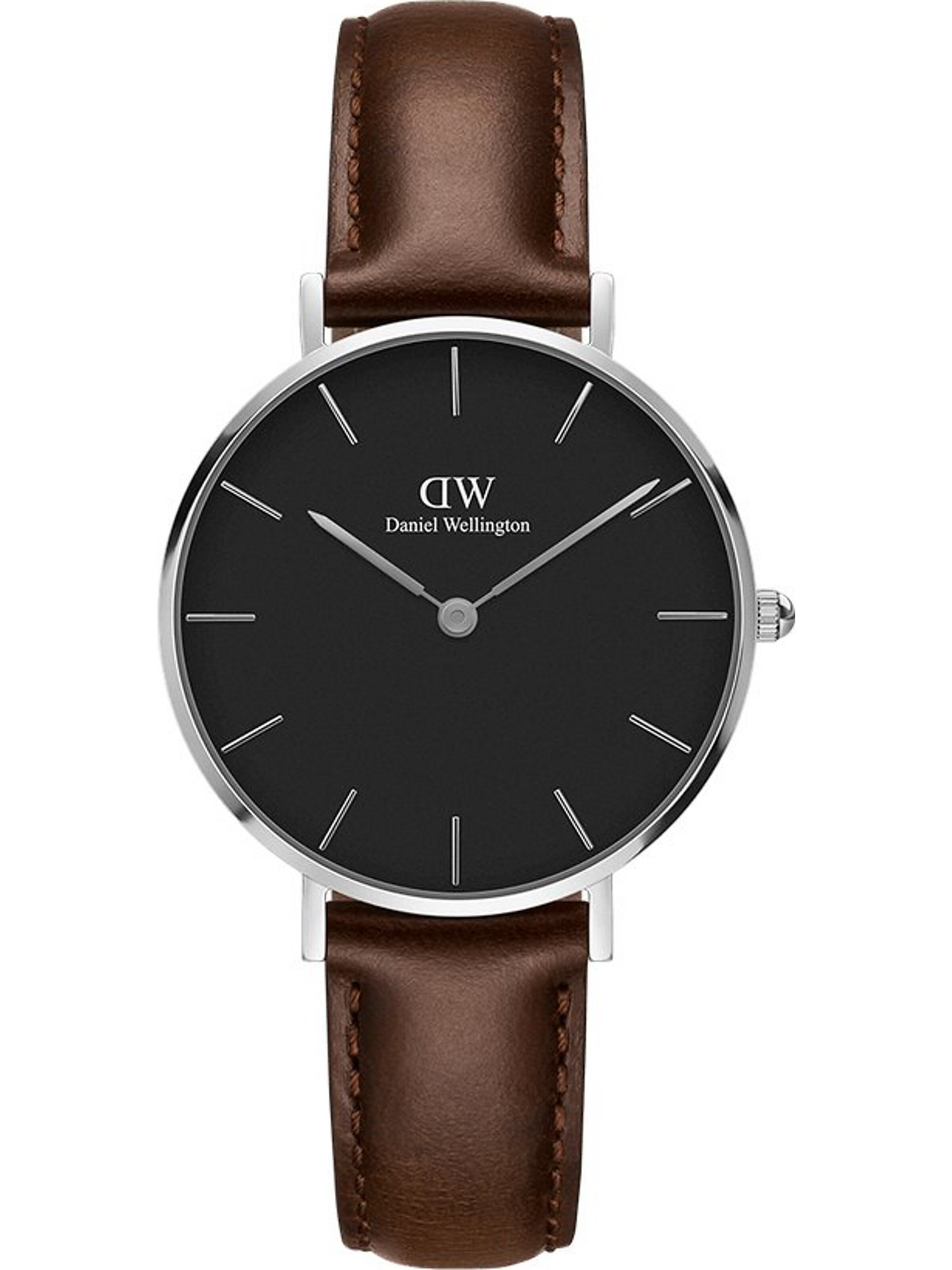Montre à affichage analogique 'Classic Petite Bristol DW00100177' Daniel Wellington en marron : devant